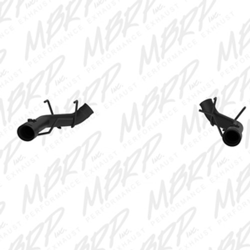 MBRP Axle Back Exhaust Muffler Delete Black (2011-2014 Mustang GT) S7203BLK