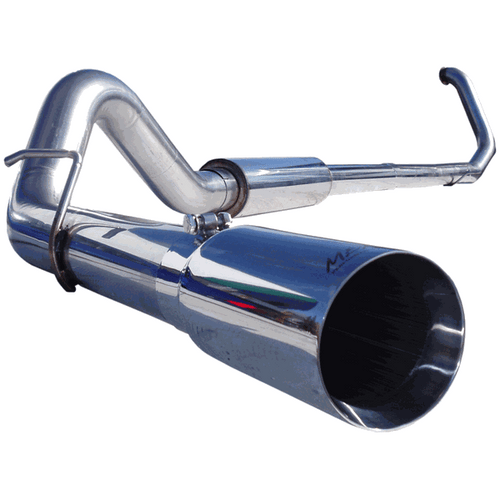 MBRP Pro Series 4" Turbo Back Exhaust T304 Single Side Exit (99-03 F-250/350 7.3L) S6200304