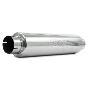 MBRP Inlet/Outlet Quiet Tone Muffler 30" Overall Stainless T304 Steel (Universal) M1004