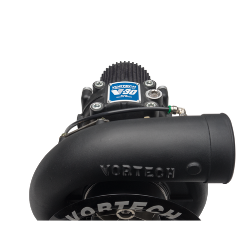 Vortech V-30 94A supercharger head unit clockwise rotation black finish