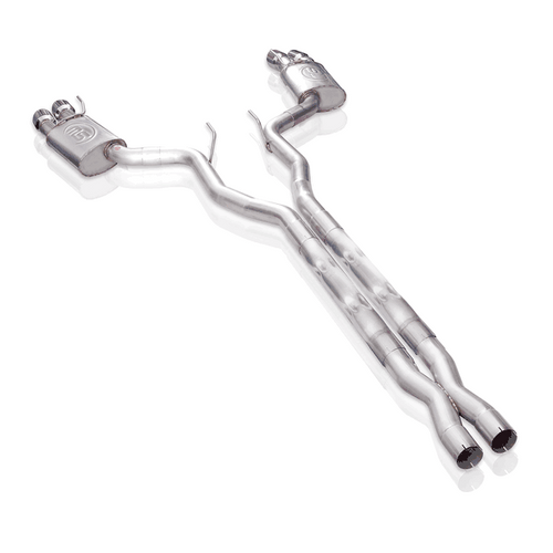 Stainless Works Legend Catback Exhaust & X-Pipe Performance Connect (2018 - 2023 Mustang GT NO Active Valves) M18CBXPCL