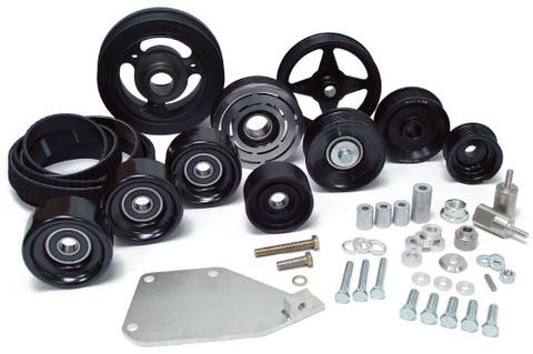 Vortech 8-rib pulley upgrade without crank damper pulley for 20052009 Mustang GT