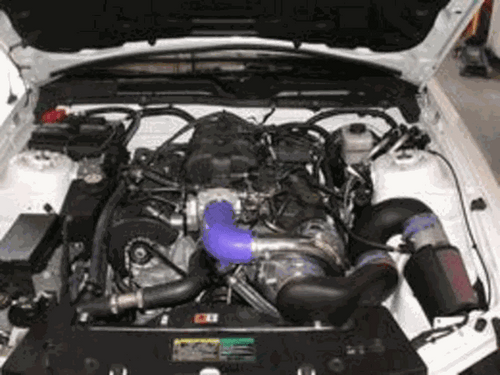 Vortech Superchargers V-2 Si Complete System Std Output Polished (05-08 Mustang V6) 4FU218-638L