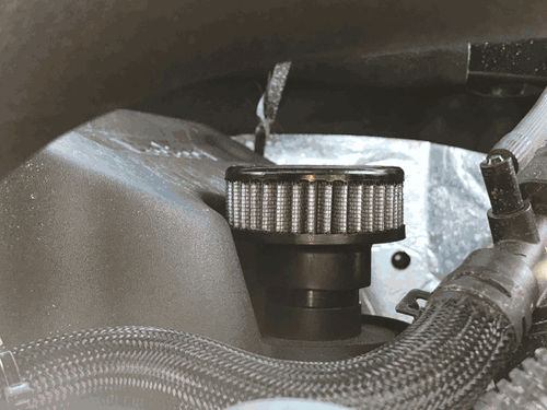 UPR Aluminum Oil Cap Breather Filter Compatible with 02-17 Mustang 3.7 4.6 5.0