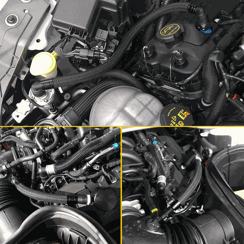 UPR Products Catch Can Single Valve Plug N Play Black (16-20 Shelby GT350) 5030-156-1-CSS