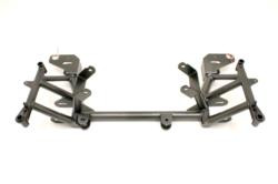 BMR K-Member - LS1 Motor Mounts - Factory Rack Mounts - Black (1998 - 2002 LS1 F-Body) KM003H