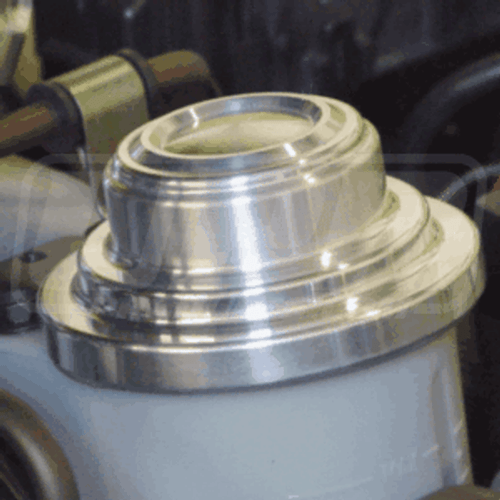 UPR Products Power Steering Cap Cover Satin (1996-2009 Mustang) 5037-01