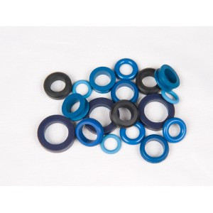 FIC SLK OEM DSM/EVO replacement injector seal kit for factory DSM and Evo fuel injectors