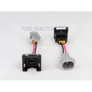 Fuel Injector Clinic PADPJtoD4 set of 4 Jetronic EV1 female to Denso male injector plug adaptors