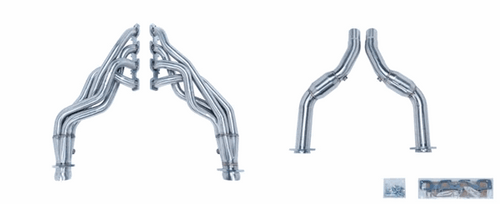 Pypes 1-7/8" Long Tube Header Kit Catted (2006 - 2014 Dodge Charger RT / 2008 - 2014 Dodge Challenger RT) - HDR40SK-1