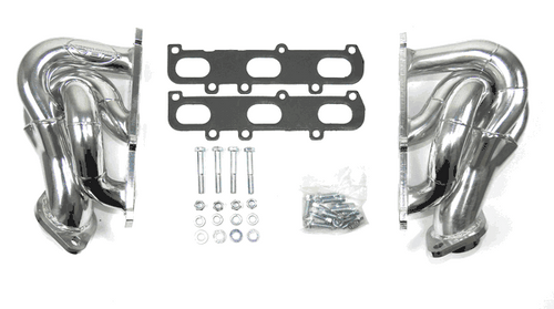 JBA Performance Shorty Headers Silver Ceramic (11-17 F150 V6) 1682SJS