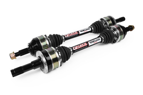 GForce Renegade Left Axle w/ Exotic Outer Stubs REQUIRES 31 Spline Diff (1999 - 2004 Mustang Cobra) FOR10106L