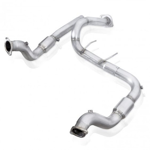 Stainless Works 3" Downpipe High-Flow Cats (2017 - 2020 Raptor) FTR17DPCAT