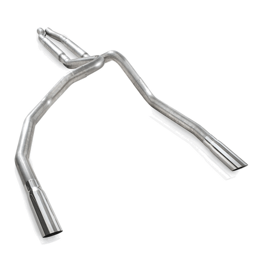 Stainless Works Exhaust True-Dual Chambered Under Bumper Exit (11-14 F-150) FT11CBUB