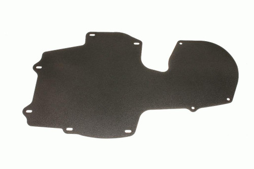 BMR Aluminum A/C Delete Panel - Black (1970 - 1981 F-Body) FP002H