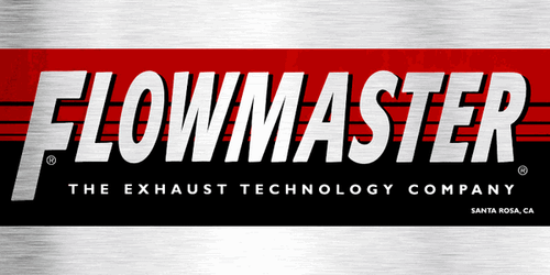 NEW FLOWMASTER 40 SERIES CHAMBERED MUFFLER,OVAL,BLACK,DUAL 2.5 INLET