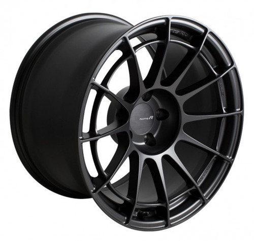 Enkei 18x8.5 NT03RR Wheel F-Face 5x114.3 BC 35 ET Matte Gunmetal 512-885-6535GM