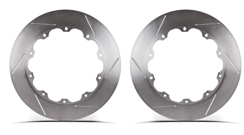 StopTech 2015 Mustang GT Brembo Brakes Direct Replacement Slotted Front Rotor Pair 81.345.9911
