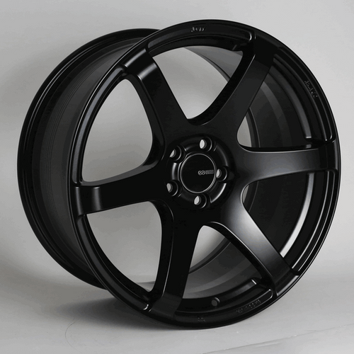 Enkei 18x9.5 T6S Wheel 5x100 BC 45 ET Matte Black 485-895-8045BK