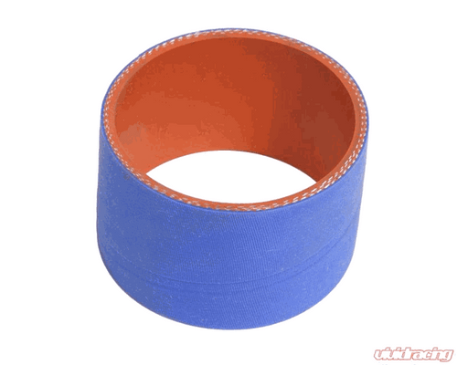 Vortech blue silicone straight reducer coupler three inch to two point seven five inch
