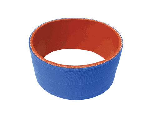 Vortech blue silicone straight reducing coupler four and a half inch to two and a half inch