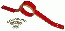 BMR Driveshaft Safety Loop - Red (1979 - 1993 Mustang) DSL008R