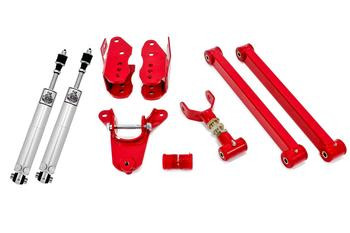 BMR Drag Race Package - Level 1 - Red (2005 - 2010 Mustang / 2007 - 2014 Shelby GT500) DRP001R