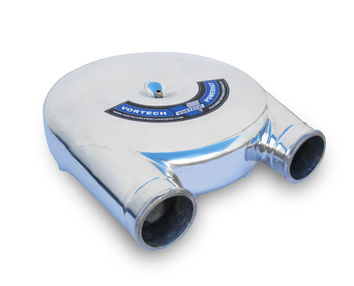 Vortech dual entry PowerHat polished blow through carburetor hat