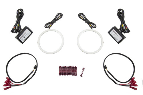 Diode Dynamics 185mm Switchback LED Halos Pair (2018 - 2025 Wrangler JL / Gladiator) DD2241
