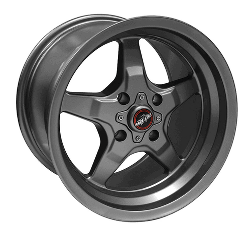 Race Star 15x10 Drag Star 4-Lug Wheel Ford 4x108 Metallic Gray 91-510032G