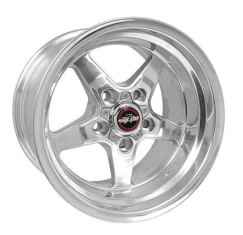 Race Star 15x10 92 Drag Star Wheel 5.50 BS GM / Ford Polished 92-510950DP
