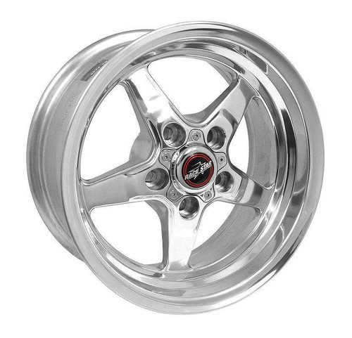 Race Star 15x8 92 Drag Star Wheel Polished (1967 - 1982 C3 Corvette) 92-580247DP
