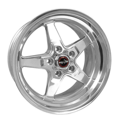 Race Star 17x9.5 92 Drag Star Wheel 7.53 BS Polished (2005 - 2013 C6 Corvette Base) 92-795254DP-58