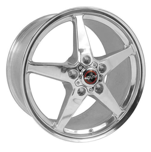 Race Star 18x10.5 92 Drag Star Wheel 7.813 BS Polished (1989 - 1996 C4 Corvette Base / 2001 - 2004 C5 Corvette Z06) 92-805255DP