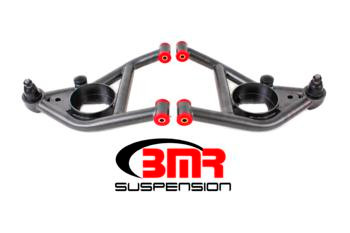 BMR A-Arms - Lower - DOM - Non-Adjustable - Polyurethane Bushings - Black (1967 - 1969 F-Body / 1968 - 1974 X-Body) AA006H