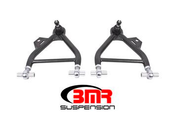 BMR A-Arms - Lower - Adjustable - Rod End - Standard Ball Joint - Black (1979 - 1993 Mustang) AA036H