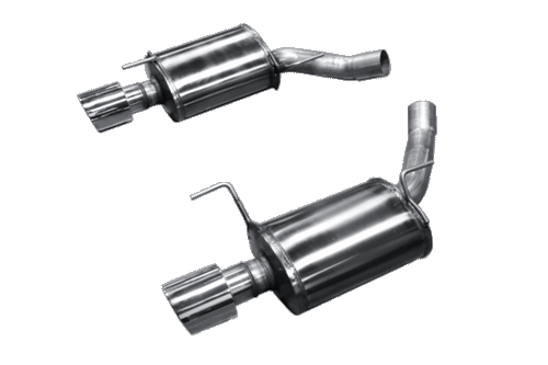 ARH Axleback Exhaust System SS Tips (05-2009 GT500/Mustang 3 Valve) MST-05212AXBK
