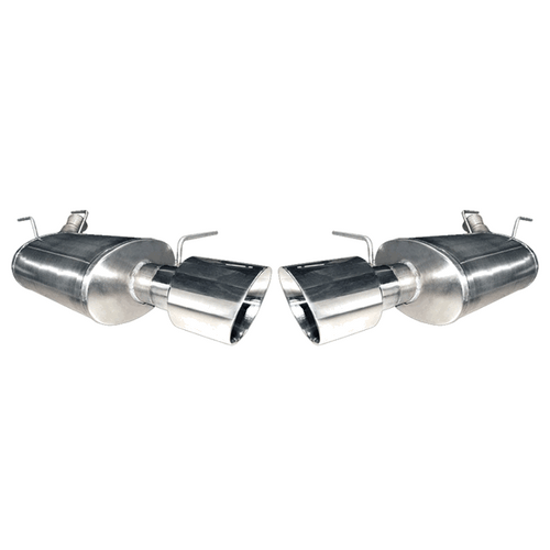 ARH Axleback Exhaust System SS Tips (11-14 GT500/Mustang 5.0L/Mustang V6) MST-11212AXBK