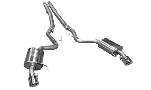 ARH Catback Exhaust System H-Pipe Pure Thunder (2015-2017 Mustang GT / 2024 Mustang GT) MTC5-15212CTBK