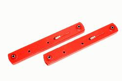 BMR Lower Control Arms - Boxed - Non-Adjustable - Polyurethane Bushings - Red (1978 - 1987 G-Body) BCA003R