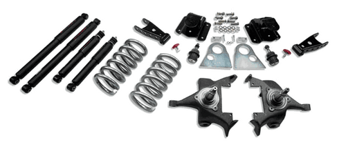 Belltech 3" F/4" R Drop Lowering Kit w/Nitro Drop II Shocks (94-99 Ram Standard Cab 1500) 815ND
