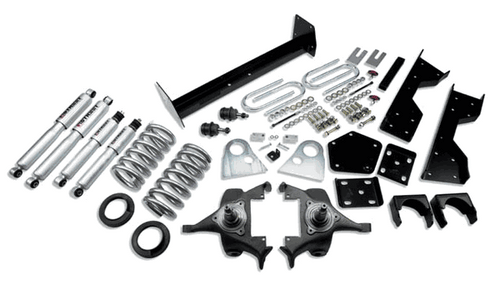 Belltech 4" or 5" F/6" R Drop Lowering Kit w/Street Performance Shocks (94-99 Ram Standard Cab 1500) 816SP