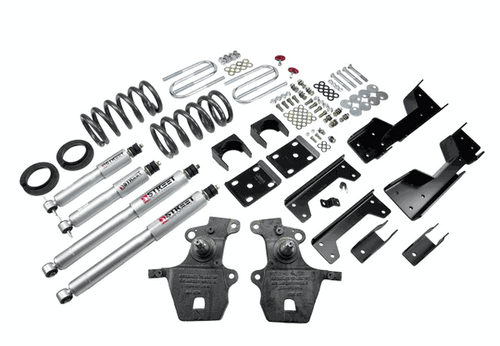 Belltech 4" or 5" F/6" R Drop Lowering Kit w/Street Performance Shocks (97-03 F150 Std/Ext Cab) 918SP