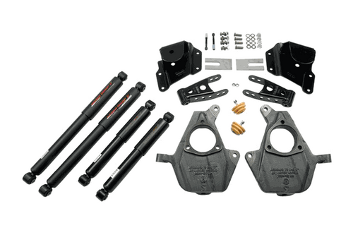 Belltech 2" F/3" R Drop Lowering Kit w/Nitro Drop II Shocks (05-06 Silverado/Sierra Standard Cab) 946ND