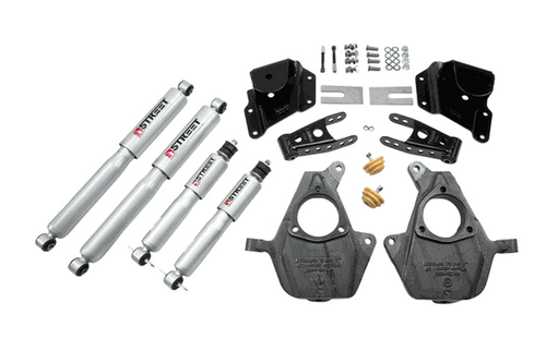 Belltech 2" F/4" R Drop Lowering Kit w/Street Performance Shocks (99-00 Silverado/Sierra) 948SP