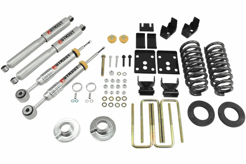 Belltech 2" or 3" F/5.5" R Drop Lowering Kit w/Street Performance Shocks (09-13 F150 Standard Cab) 976SP