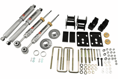 Belltech +1" to -3" F/4" R Drop Lowering Kit w/Street Performance Shocks (09-13 F150 Extended/Quad Cab) 983SP