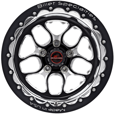 Billet Specialties 15x10 Win Lite Double Bead Lock 5x4.75 BP 5.5 BS