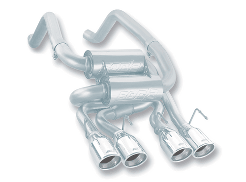 Borla S-Type Classic Axleback Exhaust (05-08 C6 Corvette) 11744