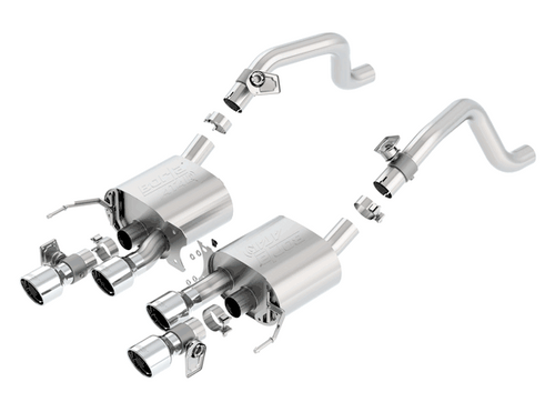 Borla ATAK Axleback Exhaust Polished (14-19 C7 Stingray) 11856